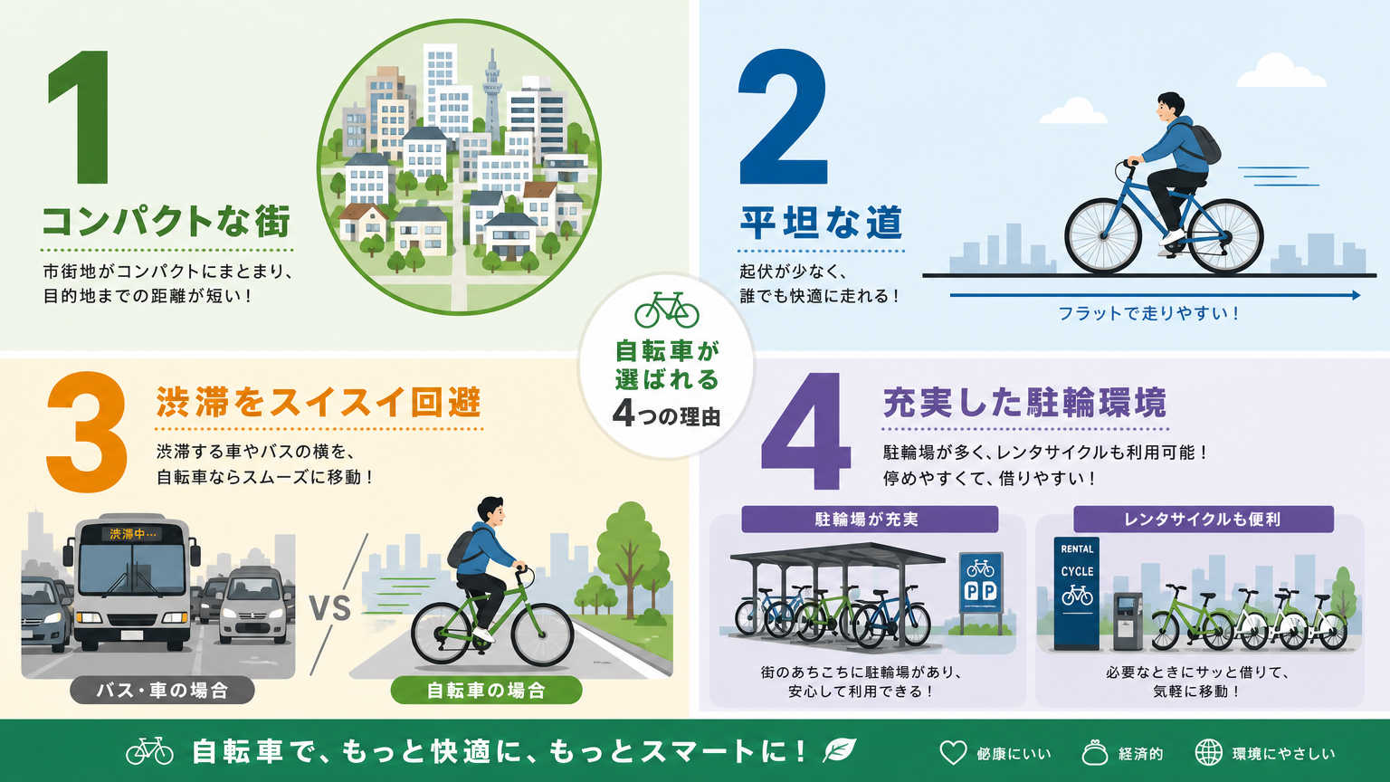 京都で自転車が便利な理由